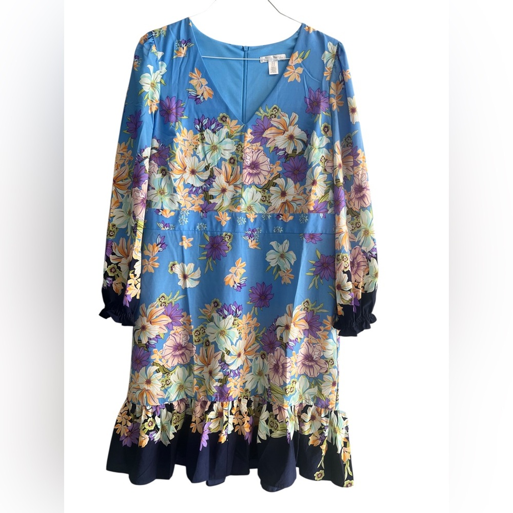 NWT London Times Women’s Floral Dress. Size 16